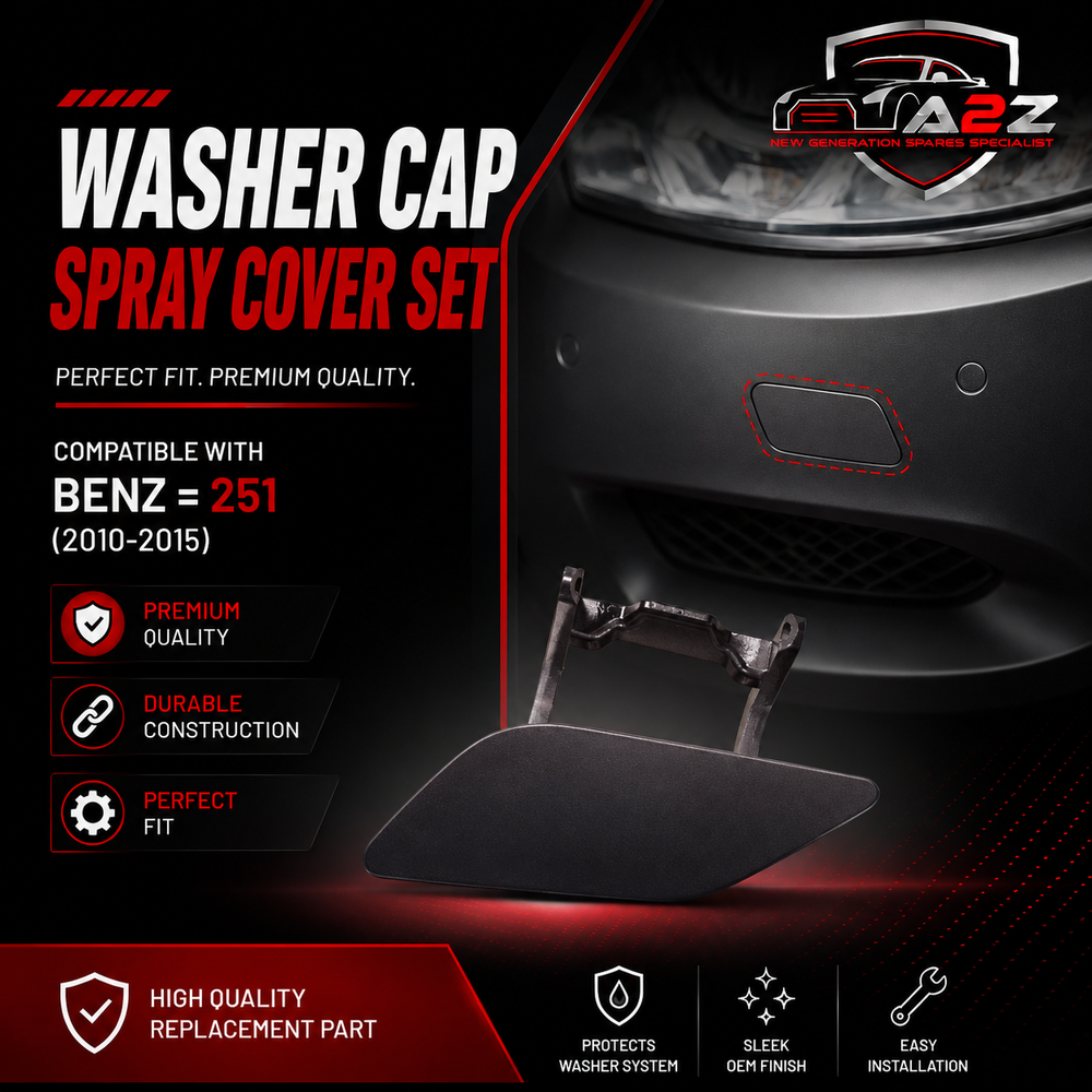 Benz = 251 (2010-2015) Washer Cap Set. Ref No 2518850126 = L.H,  2518850226 = R.H Tag 343