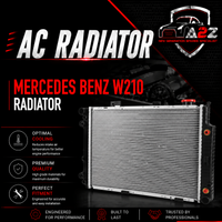 Radiator 2105007103 2105000803 2105002703 2105002803 2105002903 2105003003 Compatible With Mercedes Benz W210