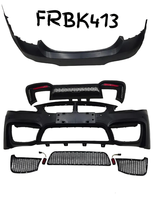 Bumper Kit Front & Rear Both FRBK413 Compatible With BMW F10 To M4