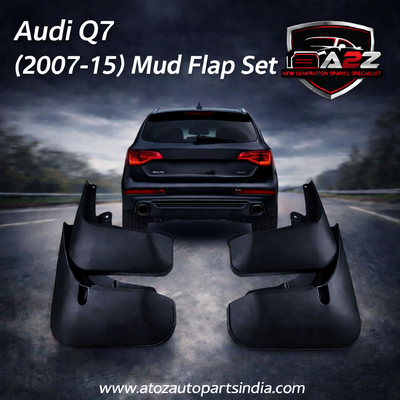 Mud Flap Set (Set of 4) Compatible With Audi Q7 (2007-15) Tag 174