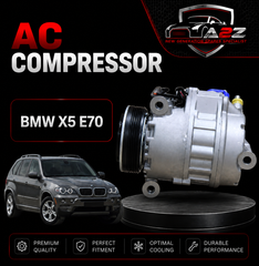 AC Compressor 64529185142 Compatible With BMW X5 E70