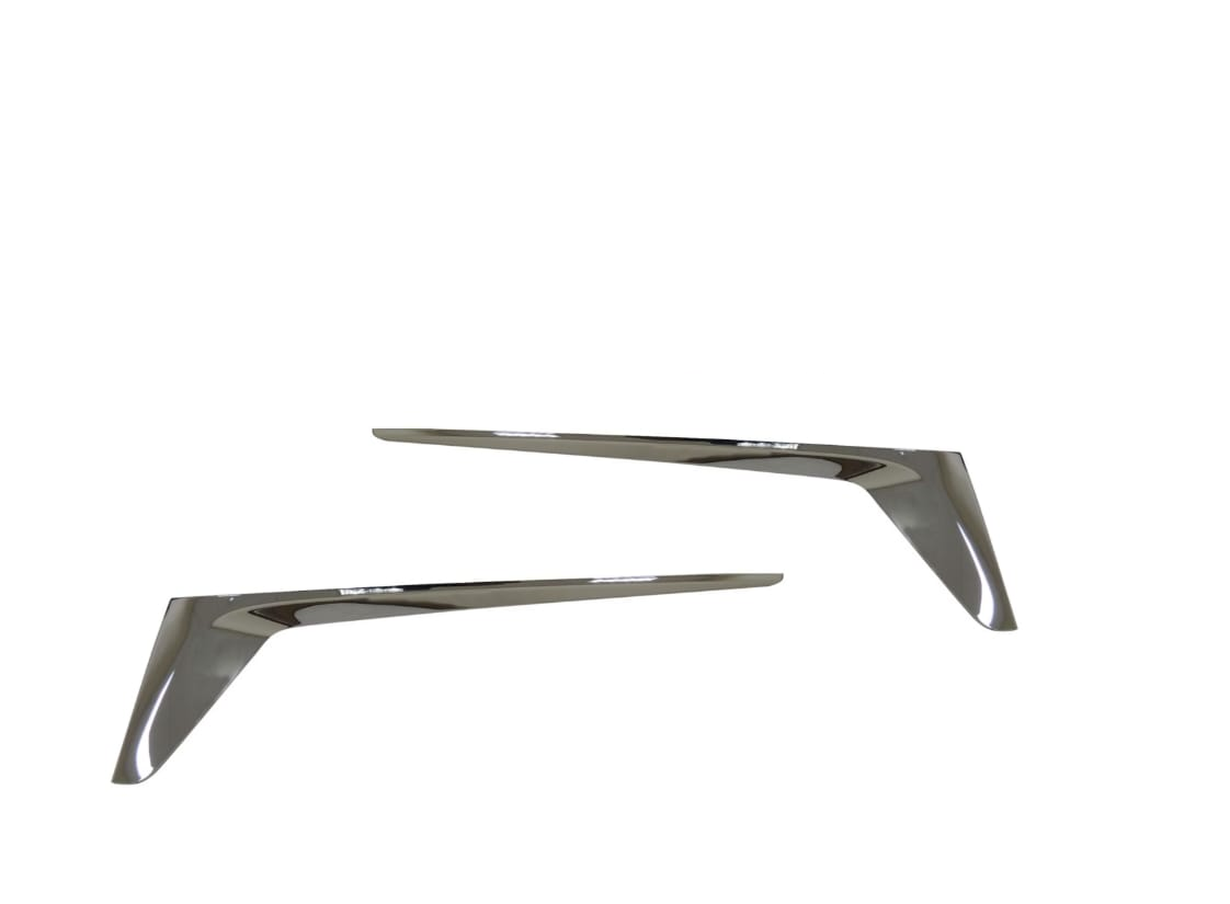 Lower Rear Bumper Chrome Left 51127488351 & Right 51127488352 Compatible With BMW 3 SERIES (G20) (2019-2022) Tag No.301