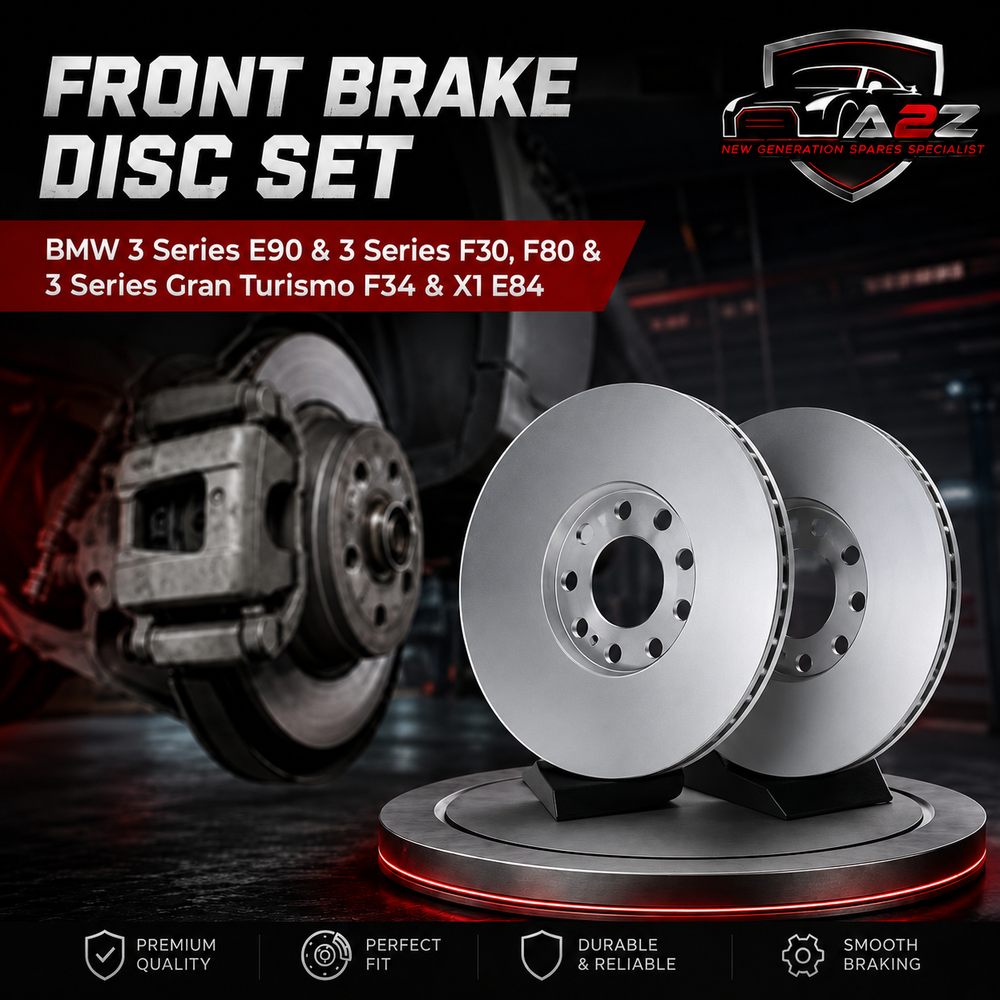 Front Brake Disc Set 34116792219 34116774875 34118848417 Compatible With BMW 3 Series E90 & 3 Series F30, F80 & 3 Series Gran Turismo F34 & X1 E84
