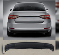 Rear Bumper Spoiler 3V5807521 Compatible With Skoda Superb (2015-2018) Tag No.703