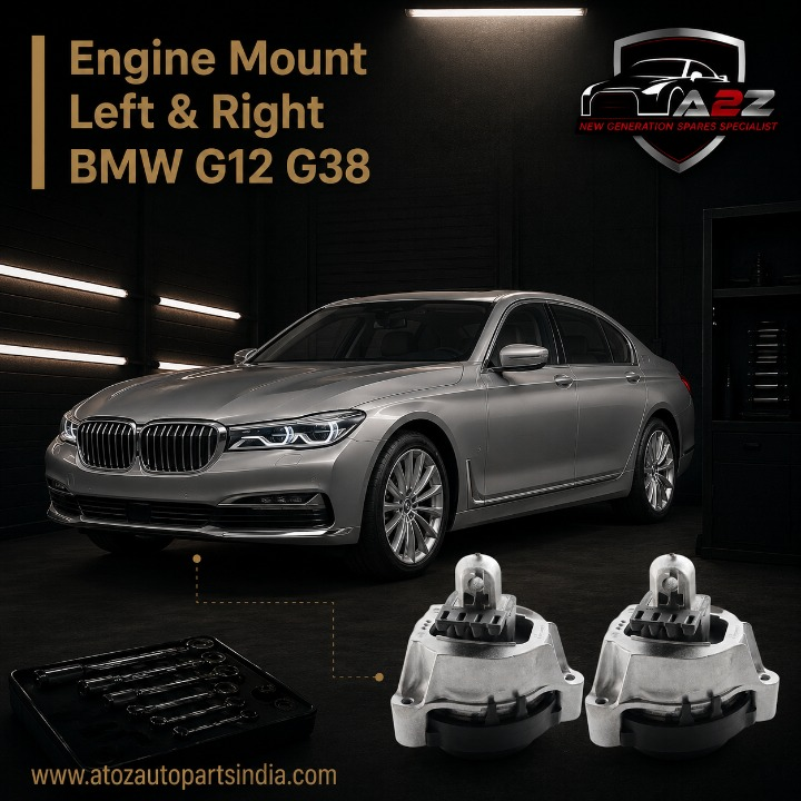 Engine Mount Left 22116860487 & Right 22116860488 Compatible With BMW G12 G38