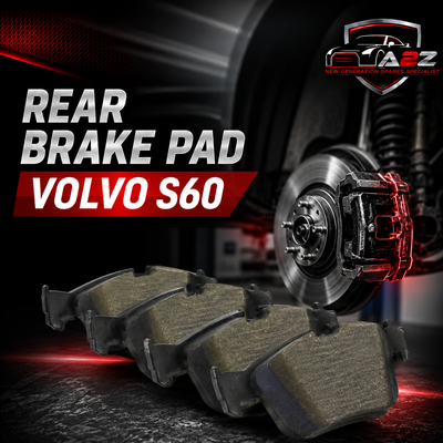Rear Brake Pad Set 32300259 Compatible With VOLVO S60