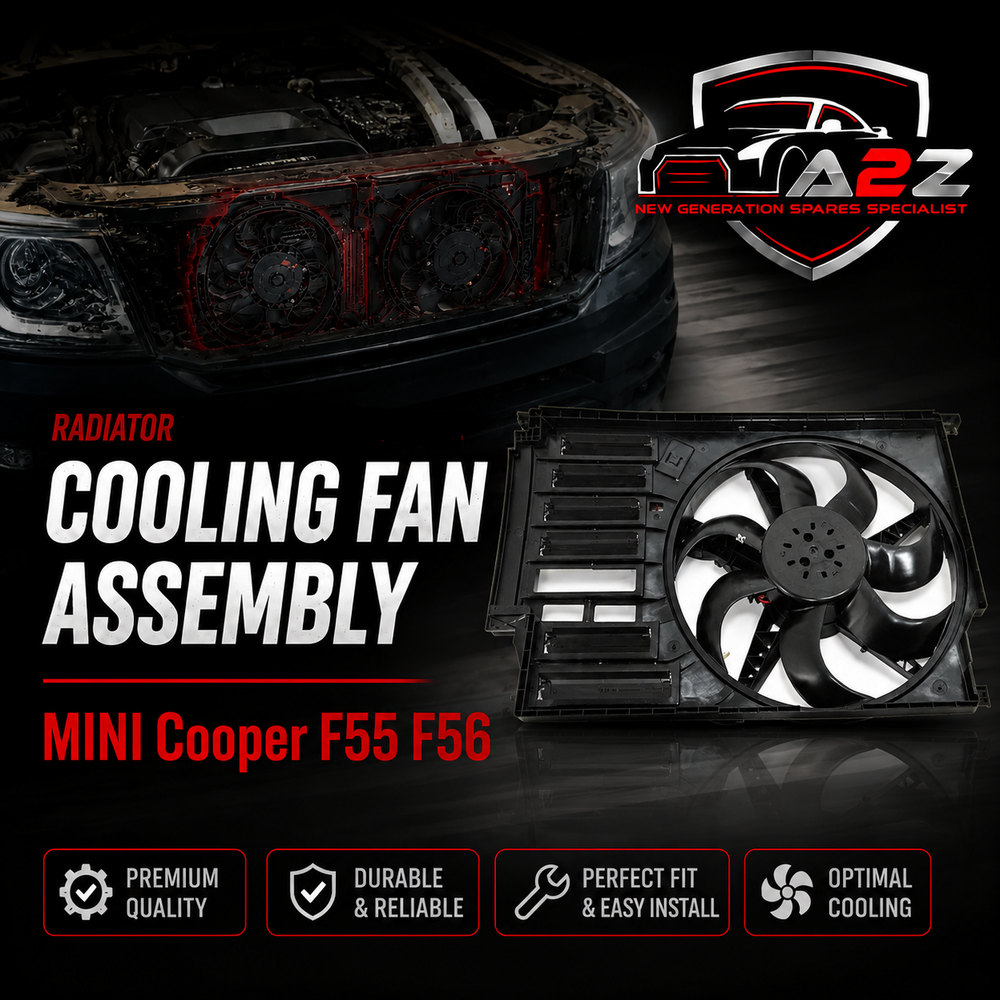 Radiator Cooling Fan Assembly 17428596237 Compatible With MINI Cooper F55 F56