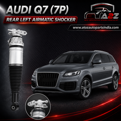 Rear Left Air Suspension Shock Absorber Strut 7P06616019J Compatible With AUDI Q7 (7P) T-2 (2010-18)