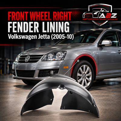 Front Wheel Right Fender Lining 1K0805978 Compatible With Volkswagen Jetta (2005-10) No.106