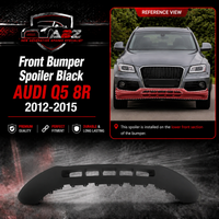 Front Bumper Spoiler Black 8R0807061E Compatible With AUDI Q5 8R 2012-2015 Tag No.91