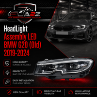 Complete Headlight (LED) Set Left 63118496161 & Right 63118496162 Compatible With BMW G20 (Old) 2019-2024