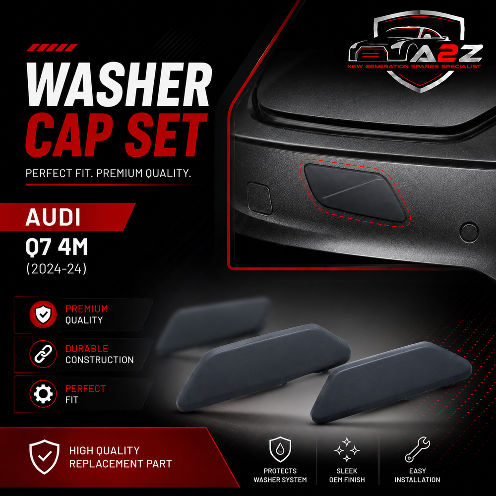 Audi Q7 4M (2024-24) Washer Cap Set. 4M0807754D = R.H, 4M0807753D = L.H. Tag 117