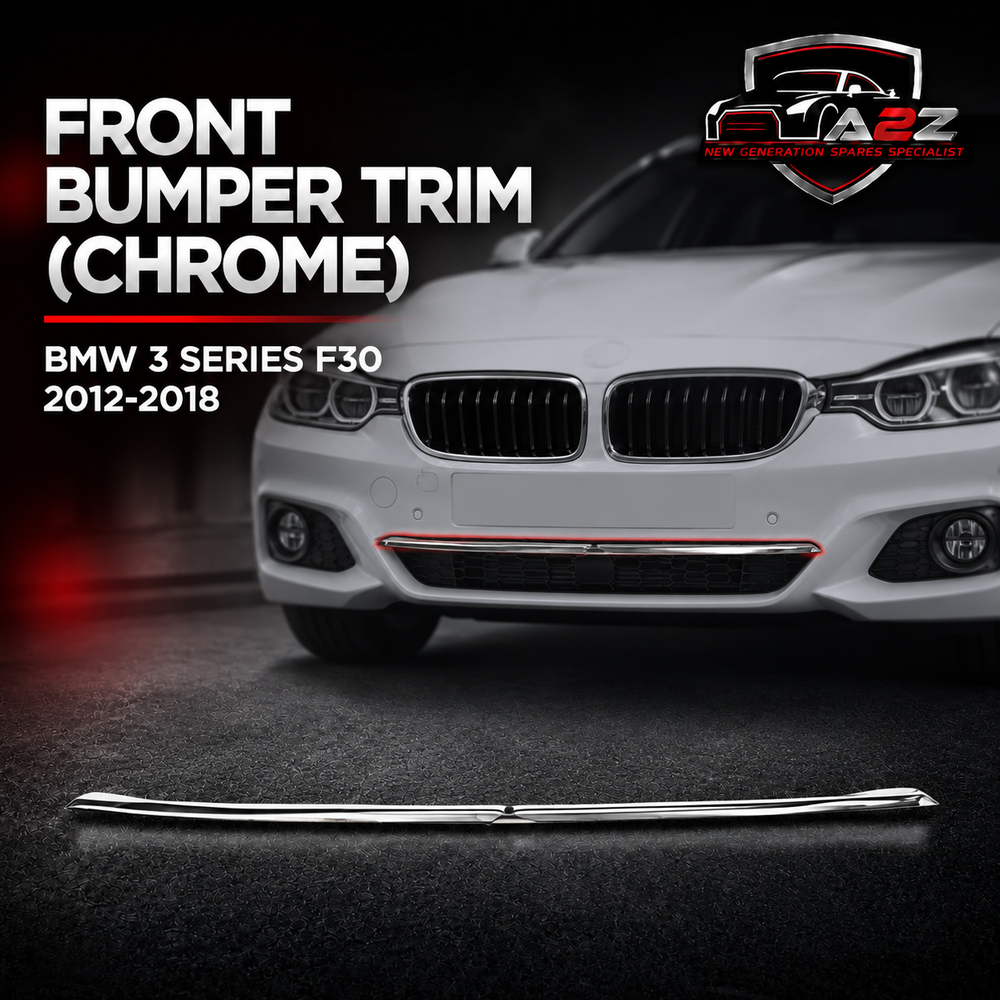 Front Bumper Trim (Chrome) 51117279700 Compatible With BMW 3 SERIES F30 Tag No.77