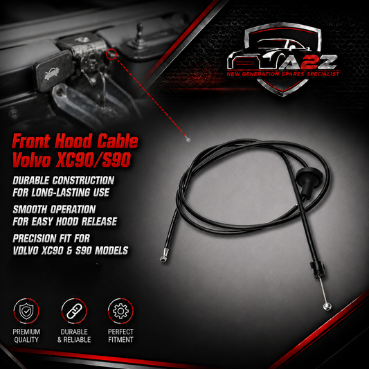 Front Hood Cable 31352884 Compatible With Volvo XC90/S90