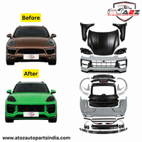 Conversion Bumper Kit  Compatible With Porsche Cayenne 958 (2011-2014)  Upgrade To Porsche Cayenne 2024(Shipping Cost Not Included In Price)