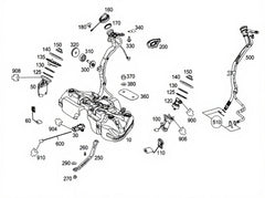 A2044701394 Fuel Pump For MERCEDES-BENZ C-CLASS W204 & E-CLASS W212 Tag-F-14