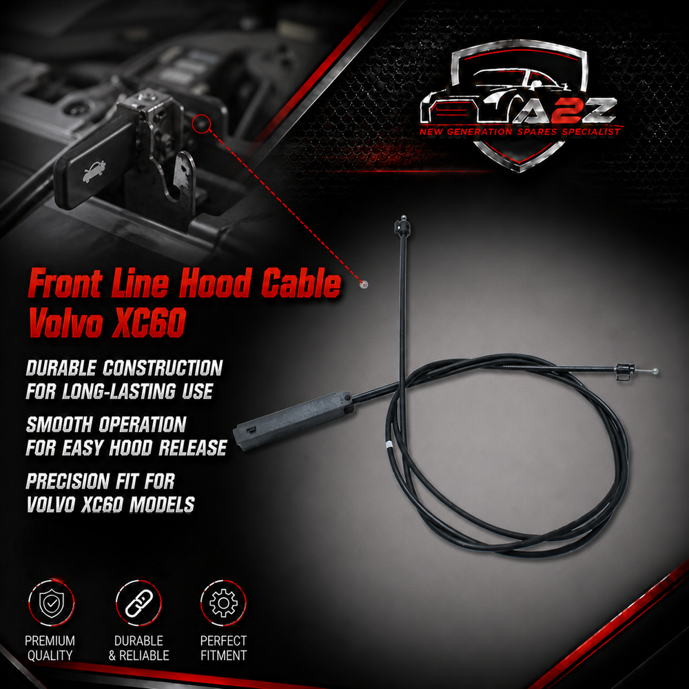 Front Line Hood Cable 31688727 Compatible With Volvo XC60