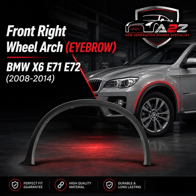 Front Right Wheel Arch (EYEBROW) 51777176236 Compatible With BMW X6 E71 & E72 (2008-2014) Tag No.100