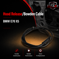 Hood Release/Bowden Cable 51237184456 Compatible With BMW E70 X5