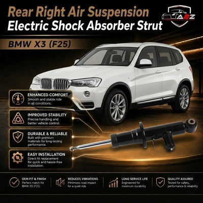 Rear Right Air Suspension Electric Shock Absorber Strut 37126799912 Compatible With BMW X3 (F25)