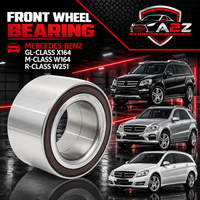 Front Wheel Bearing 1649810106 1649810406 A1649810106 A1649810406 Compatible With MERCEDES-BENZ GL-CLASS X164 & M-CLASS W164 & R-CLASS W251