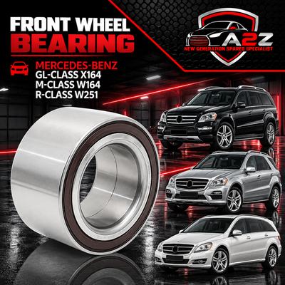 Front Wheel Bearing 1649810106 1649810406 A1649810106 A1649810406 Compatible With MERCEDES-BENZ GL-CLASS X164 & M-CLASS W164 & R-CLASS W251