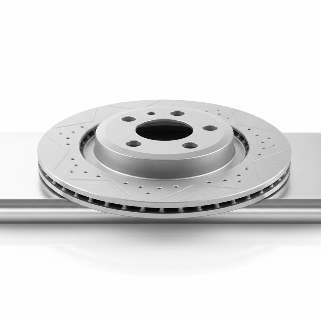 Rear Brake Disc 4M0615601H Compatible With Bentley Bentayga