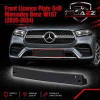 Front Licence Plate Grill 1678800502 A1678800502 Compatible With Mercedes Benz W167 (2020-24) Tag No.340