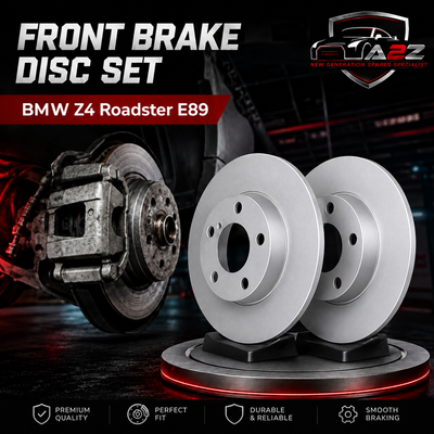 Front Brake Disc Set 34116782593 34116782592 Compatible With BMW Z4 Roadster E89