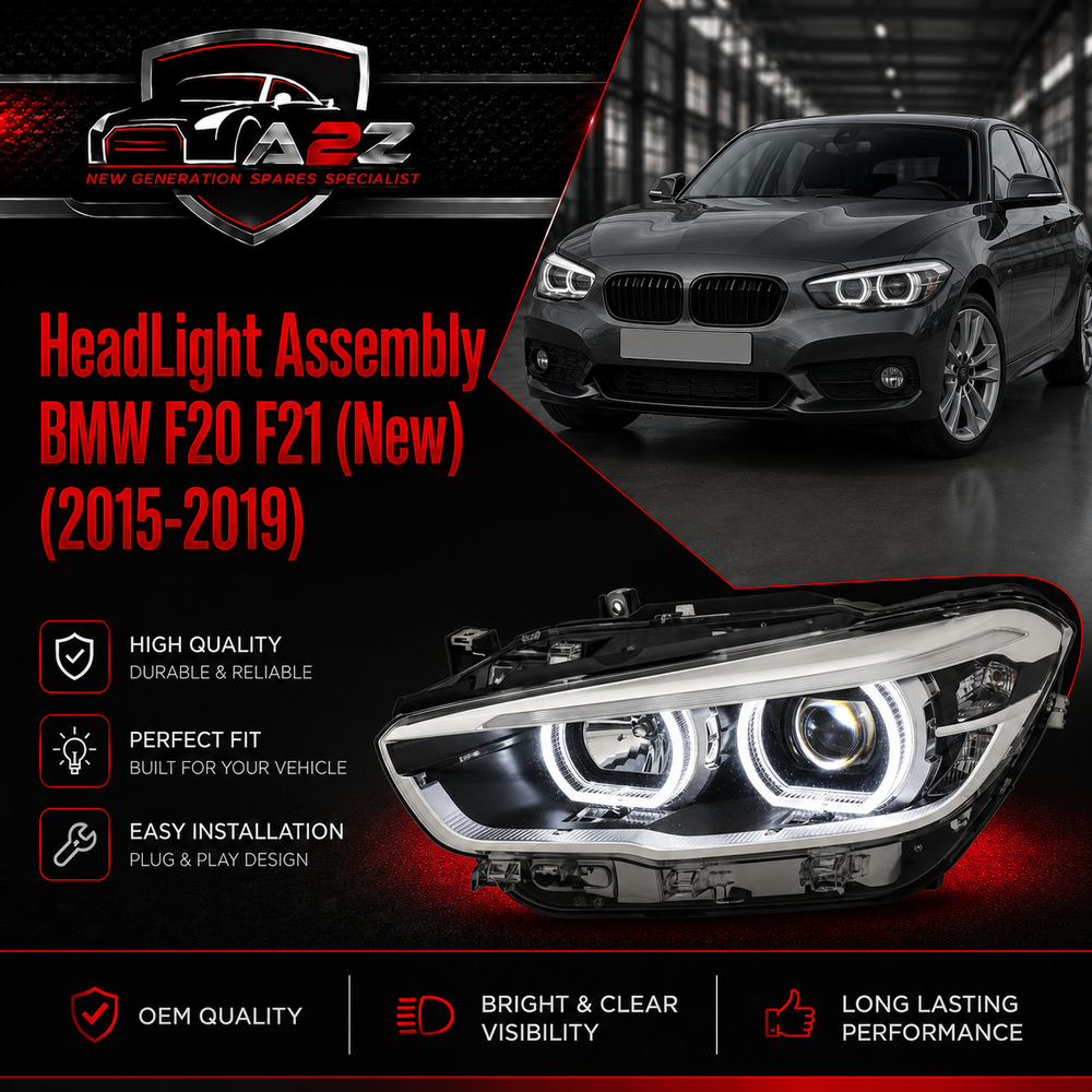 Complete Headlight Set Left 63117414141 & Right 63117414142 Compatible With BMW F20 F21 2015-2019(New)