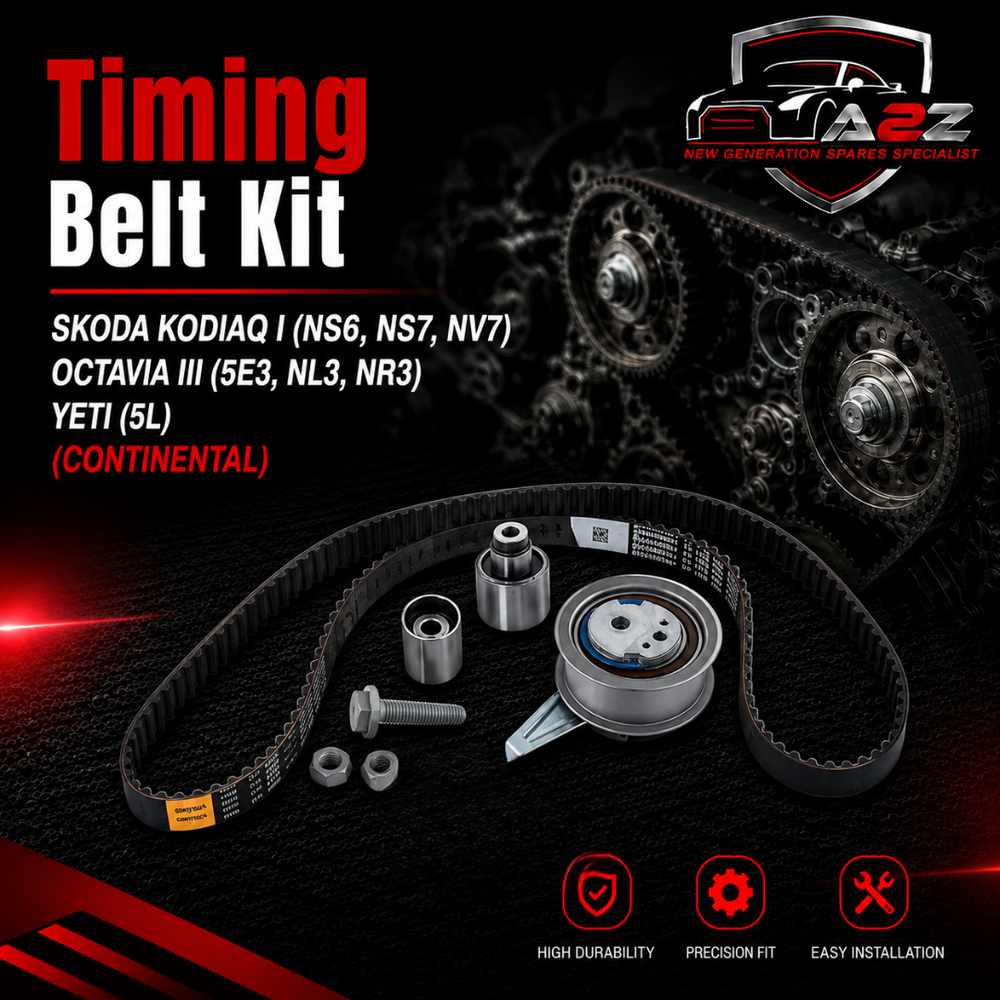 Timing Belt Kit CT1168K1 04l198119A Compatible With SKODA KODIAQ I (NS6, NS7, NV7) OCTAVIA III (5E3, NL3, NR3) YETI (5L) (CONTINENTAL)