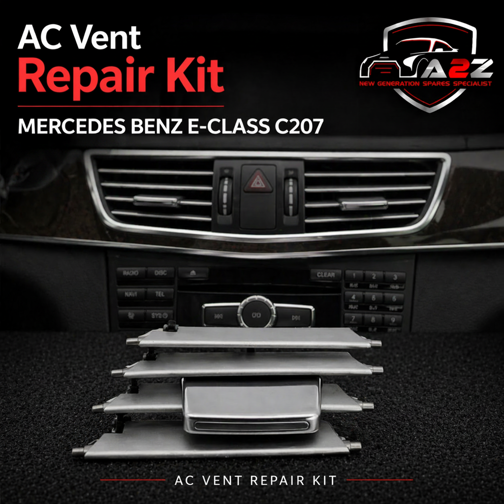 Front Right AC Conditioner Air Vent Grill Outlet Tab Clip Repair Kit 2078300200 Compatible With MERCEDES BENZ E-CLASS C207 Tag-ACR-19