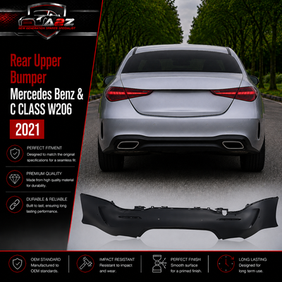 Rear Bumper A2068850803 Compatible With Mercedes Benz & C CLASS W206 2021 Tag No.21