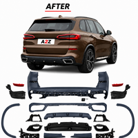 Rear Bumper Body Kit Compatible With BMW X5 G05 (2019-2025) Upgrade To - M Sport Mp M Performance Mt M Tech (Shipping Cost Not Included In Price)