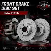 Front Brake Disc Set 34116793125 Compatible With BMW F18 F12