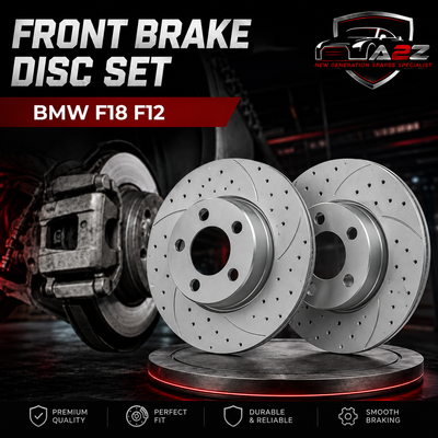 Front Brake Disc Set 34116793125 Compatible With BMW F18 F12