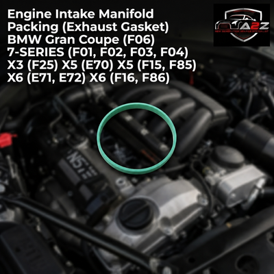 Engine Intake Manifold Packing (Exhaust Gasket) 529.970 11617801943 Compatible With BMW Gran Coupe (F06) 7-SERIES (F01, F02, F03, F04) X3 (F25) X5 (E70) X5 (F15, F85) X6 (E71, E72) X6 (F16, F86)