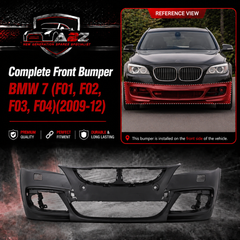Front Bumper Complete 51117210897 Compatible With BMW 7 (F01, F02, F03, F04)(2009-12)