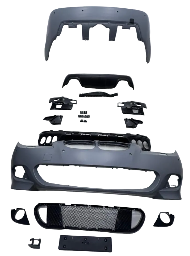 Complete Bumper Kit Front & Rear Both FRBK421 Compatible With BMW E60 New Upgrade to BMW E60 New MT