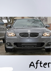 Complete Bumper Kit Front & Rear Both FRBK421 Compatible With BMW E60 New Upgrade to BMW E60 New MT