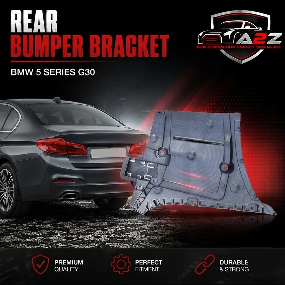 Rear Bumper Bracket Left 51127415971 Right 51127415972 Compatible With BMW  5 SERIES G30 Tag No.1622