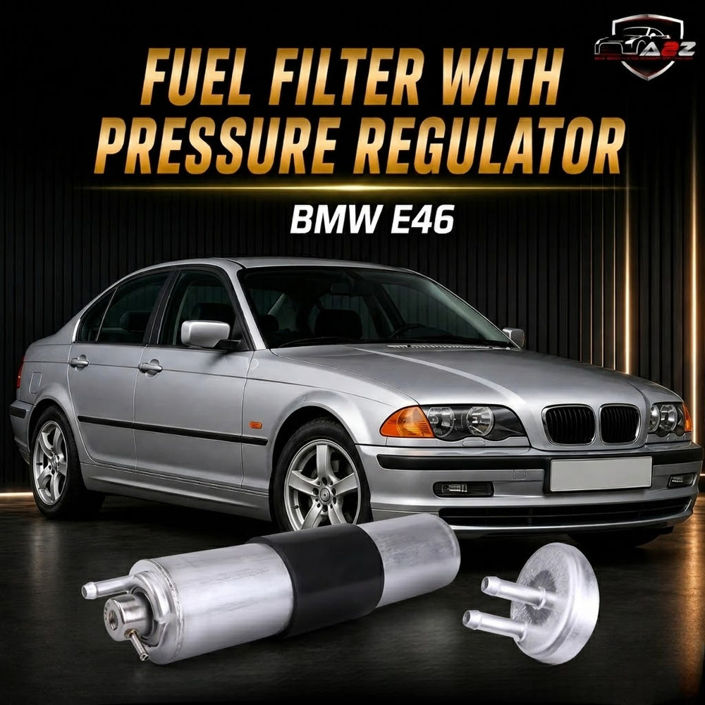 Fuel Filter With Pressure Regulator 13321439407 13327512017 13327512018 13327512019 Compatible With BMW E46