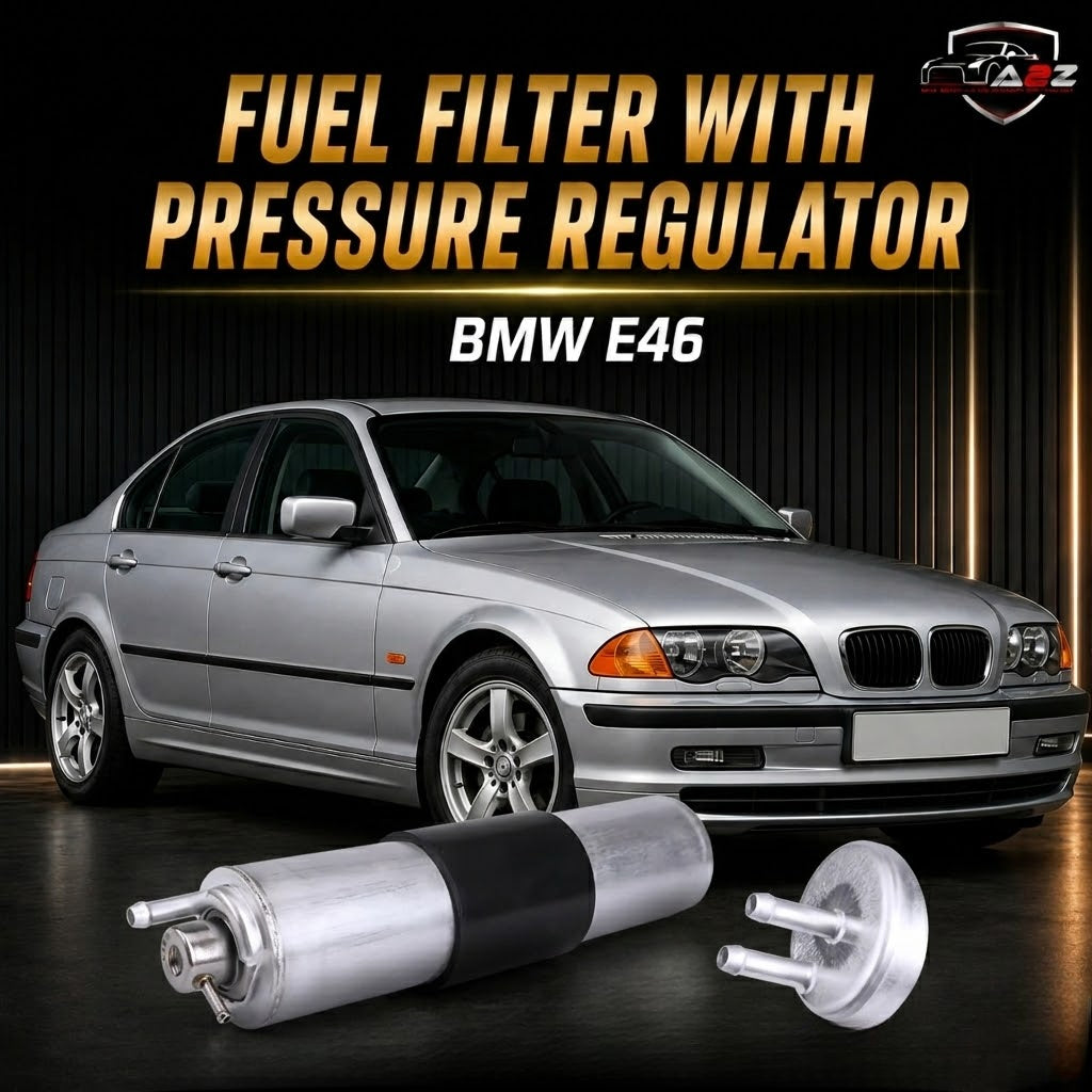 Fuel Filter With Pressure Regulator 13321439407 13327512017 13327512018 13327512019 Compatible With BMW E46