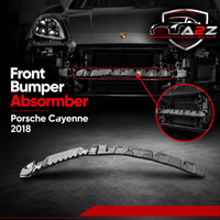 Front Bumper Absormber Left 9Y0807665 & Right 9Y0807666 Compatible With Porsche Cayenne 2018