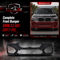 Complete Front Bumper 51117488290 Compatible With BMW X3 G01 (2017-24)