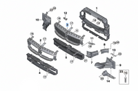 Complete Air Duct With Motor 51745A2DB49 Compatible With BMW 3 SERIES (G20) LCI (2023-2025)