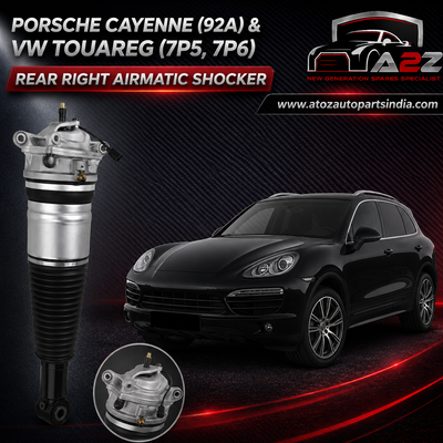 Rear Right Air Suspension Shock Absorber Strut 95835802050 95835802040 95835802041 95835802042 95835802051 Compatible With PORSCHE CAYENNE (92A) & VW TOUAREG (7P5, 7P6)