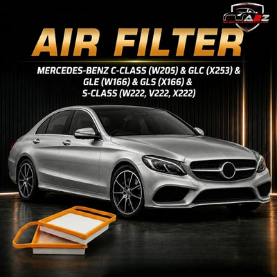 Air Filter A2760940504 2760940504  & E1143L &  LX2841 Compatible With MERCEDES-BENZ C-CLASS (W205) & GLC (X253) & GLE (W166) & GLS (X166) & S-CLASS (W222, V222, X222)  Tag : 156