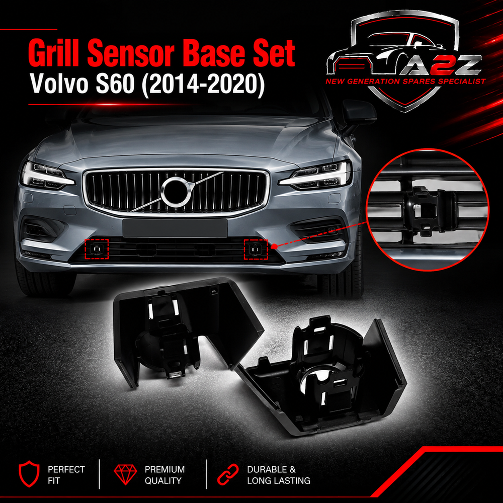 Grill Sensor Base Set Left 31399382 31323856 & Right 31323857 Compatible With Volvo S60 (2014-20)