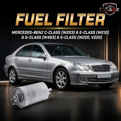 Fuel Filter  H113WK & A0024773001 & KL82 0024773101 A0024773101 0024776401 A0024776401 Compatible With MERCEDES-BENZ C-CLASS (W203) & E-CLASS (W210) & G-CLASS (W463) & S-CLASS (W220, V220) Tag : 192